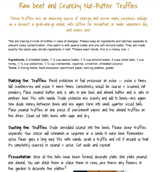 Go Texan Go Local Nut butter truffles