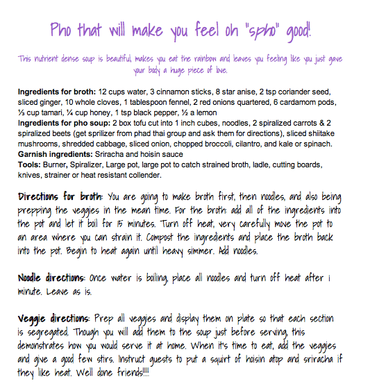 Go Texan Go Local Pho